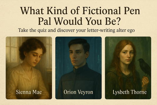 What Kind of Fictional Pen Pal Would You Be?